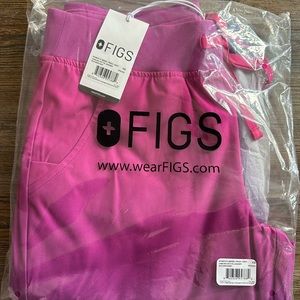 NWT FIGS ombre (sunset) Zamora petite joggers